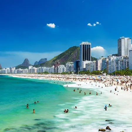 Apartamento Top Em Copacabana Na Quadra Da Praia! Sol, Praia E Muito Conforto! Rio de Janeiro Exterior photo