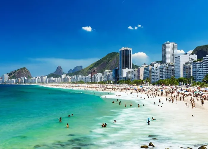Apartamento Top Em Copacabana Na Quadra Da Praia! Sol, Praia E Muito Conforto!